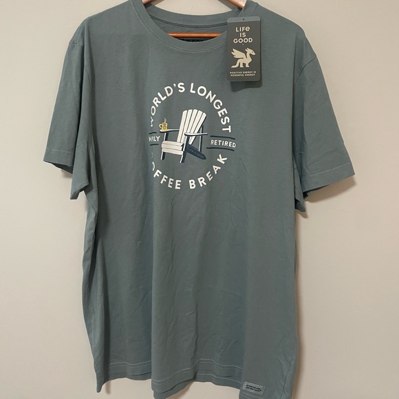 NWT Life is Good Shirt - Picture 1 of 5